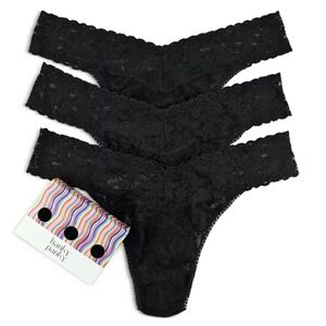 Hanky Panky
Signature Lace Original Rise Thongs, Set of 3